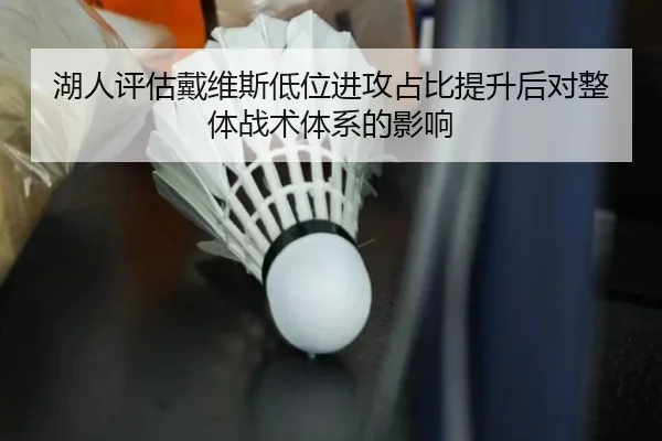 湖人评估戴维斯低位进攻占比提升后对整体战术体系的影响